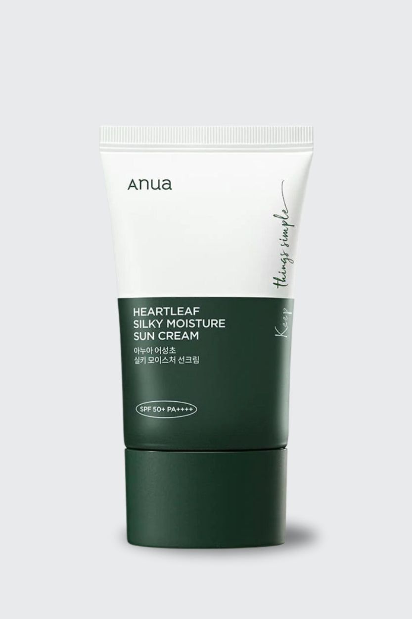 ANUA HEARTLEAF SILKY SUNCREAM