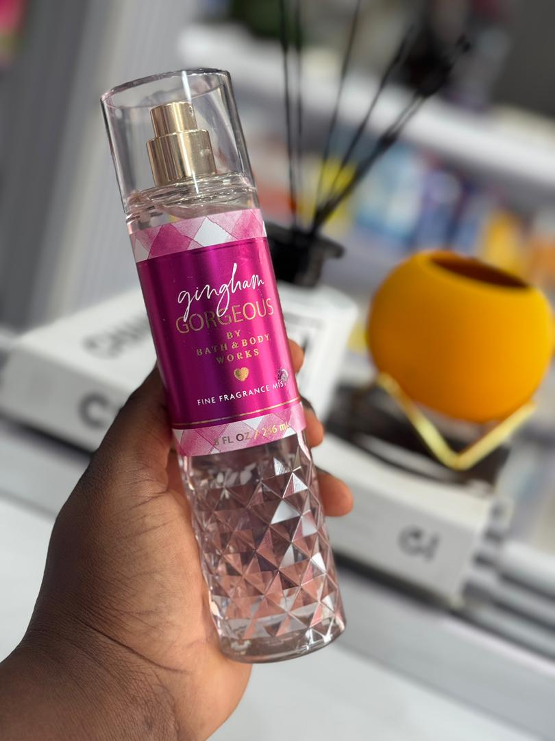 GINGHAM GORGEOUS BATH AND BODY WORKS