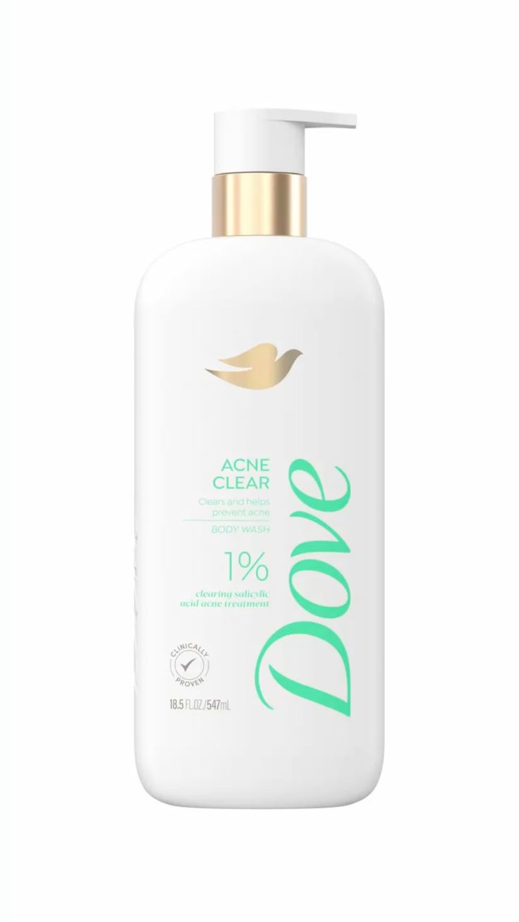 DOVE ACNE CLEAR BODY WASH