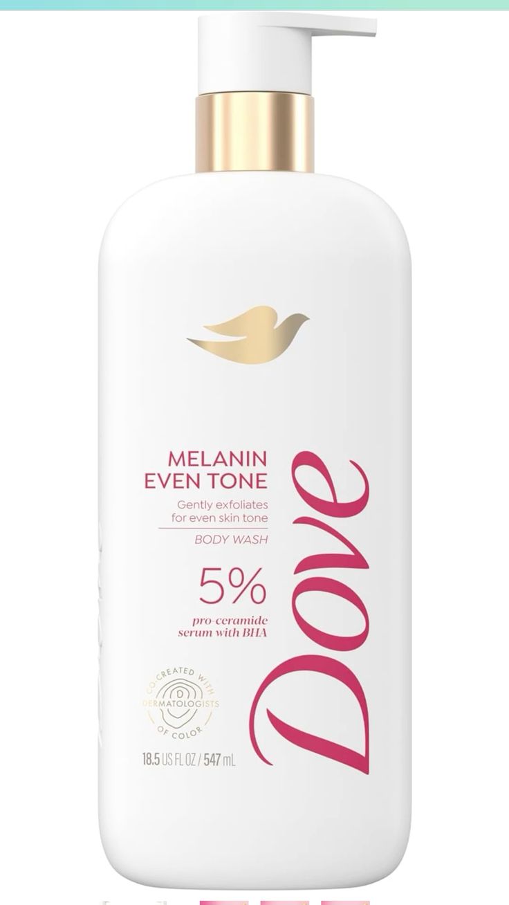 DOVE MELANIN EVEN TONE BODY WASH