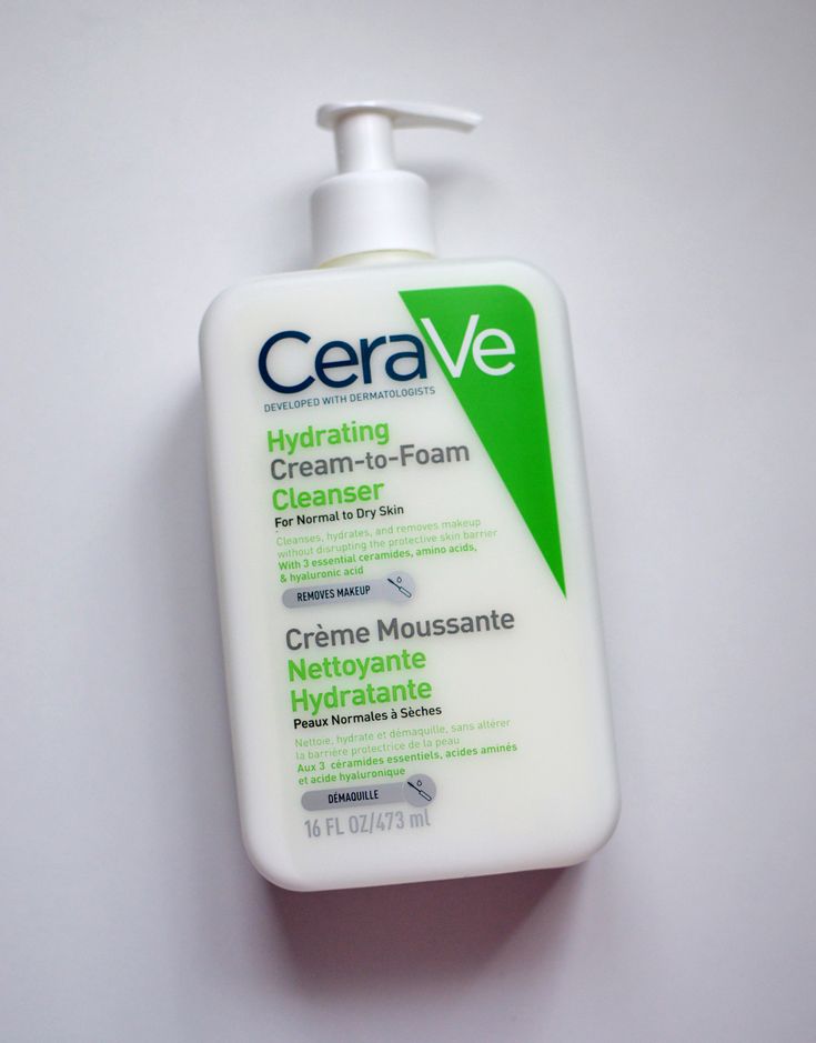 CERAVE HYDRATING CREAM TO FOAM CLEANSER