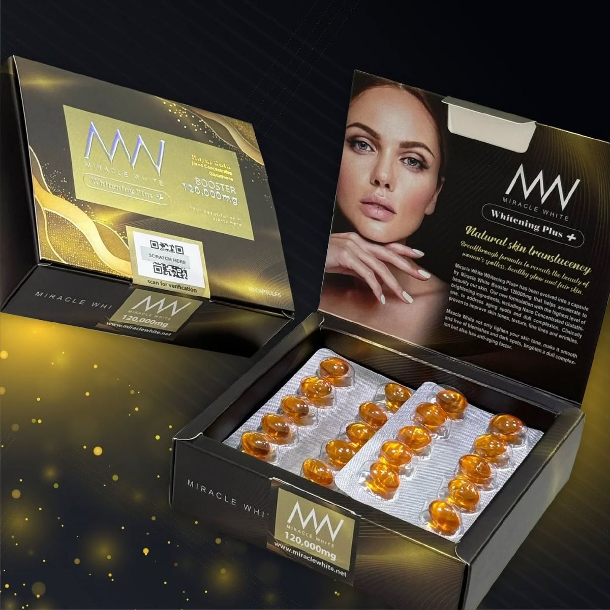 MIRACLE WHITE WHITENING PLUS