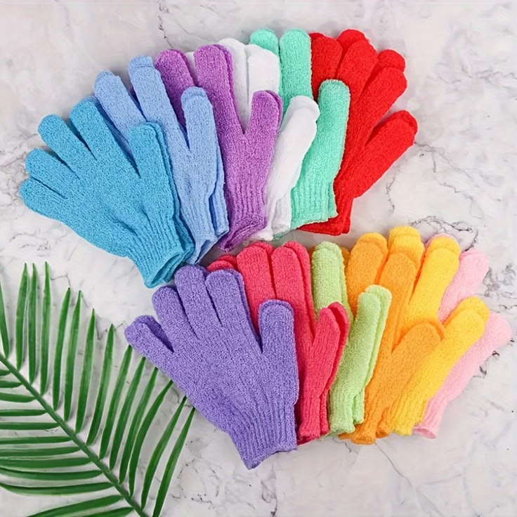 EXFOLIATING GLOVES